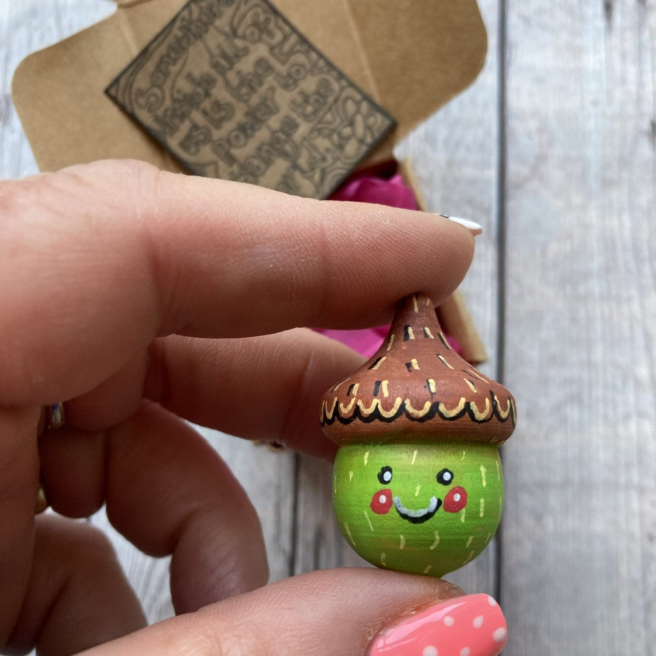 Little Acorn Positivity Gift, Teacher Gifts, Thank You, Thinking Of You, Get Well Soon, Change The World, You Are Special, Letterbox Gift.