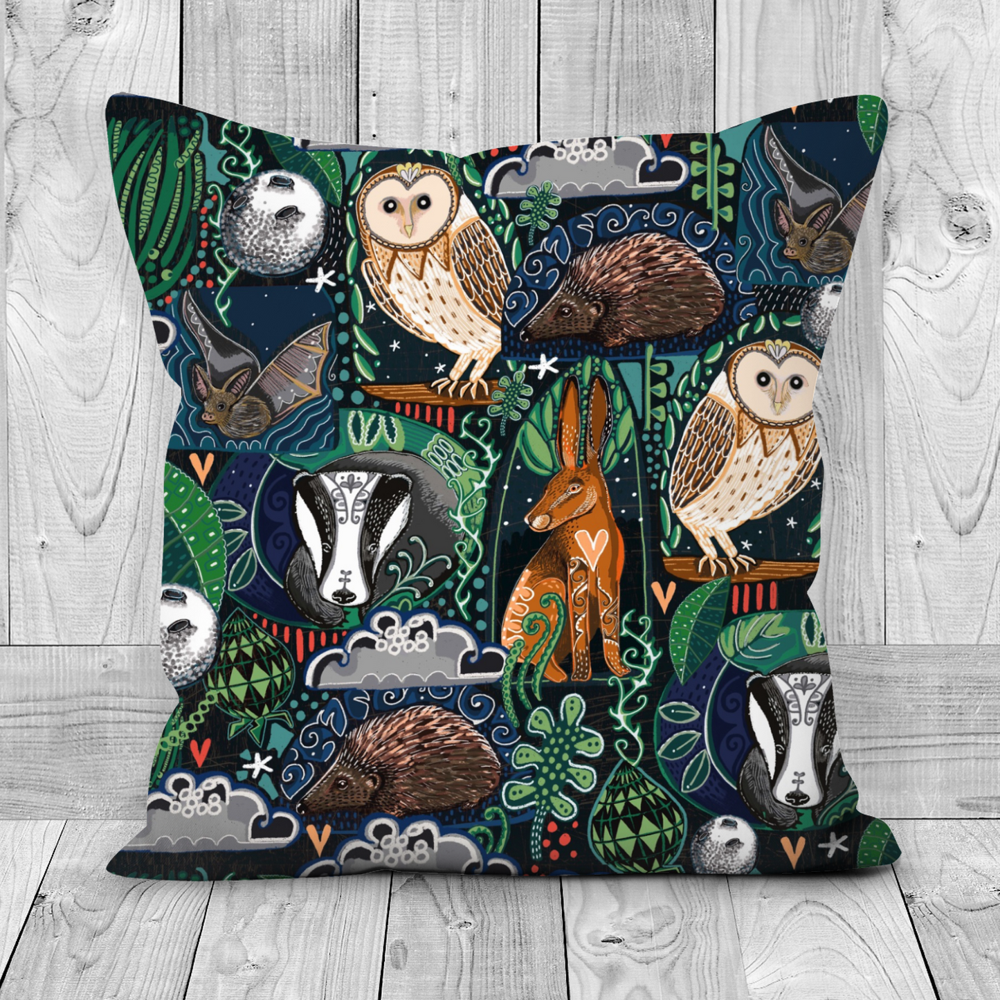 Midnight Woodland Creatures