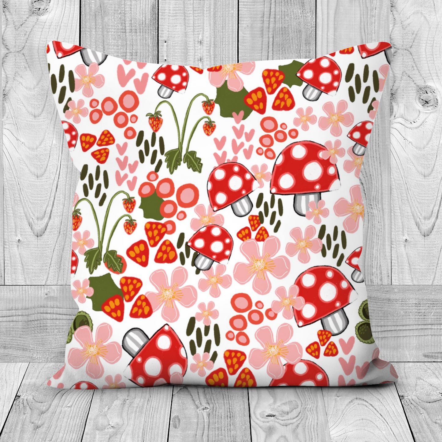 Toadstools and Strawberries