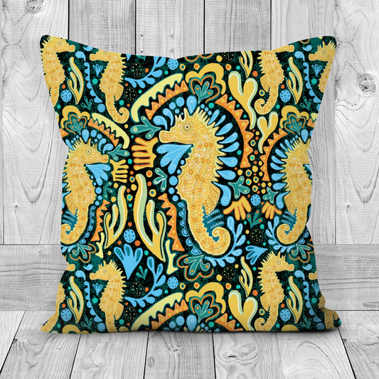 Seahorse Cushion