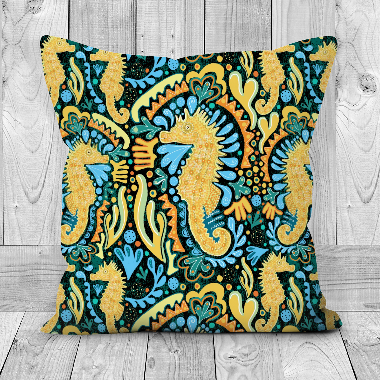 Seahorse Cushion